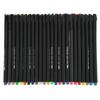 24 Fineliner Color Pens Set 0.4mm Thin Tip 24 Colors Watercolor Design Micro Line Pens Precise