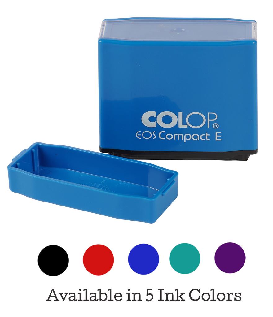 Printtoo Processed Self Inking Rubber Stamp Pre-Inked Office Stamp- Home Office Business Stationery, Black- 42 X 9