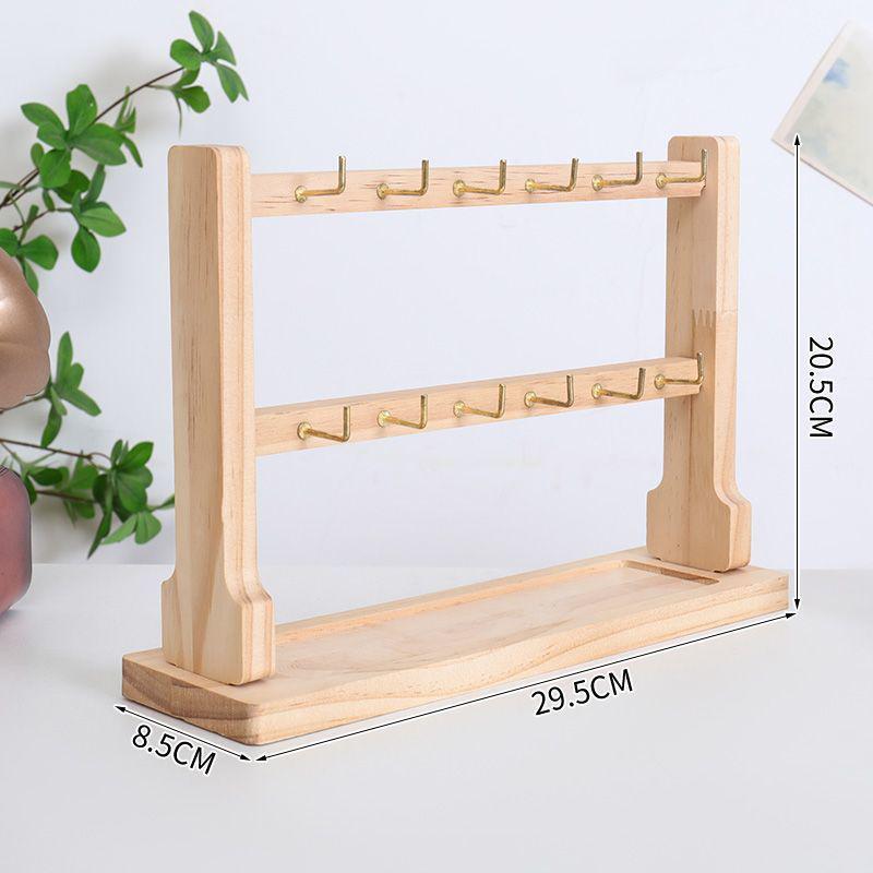 Подставка для ювелирных изделий: Хранение ожерелий, браслетов, брелоков с крючками и стойка для серег-гвоздиков