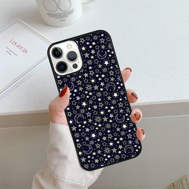 Чехол для телефона Солнце Луна Звезды Для iPhone 17 Air 13 12 14 15 16 Чехол Для Apple 14 15 16 Pro Max 6S Plus Coque