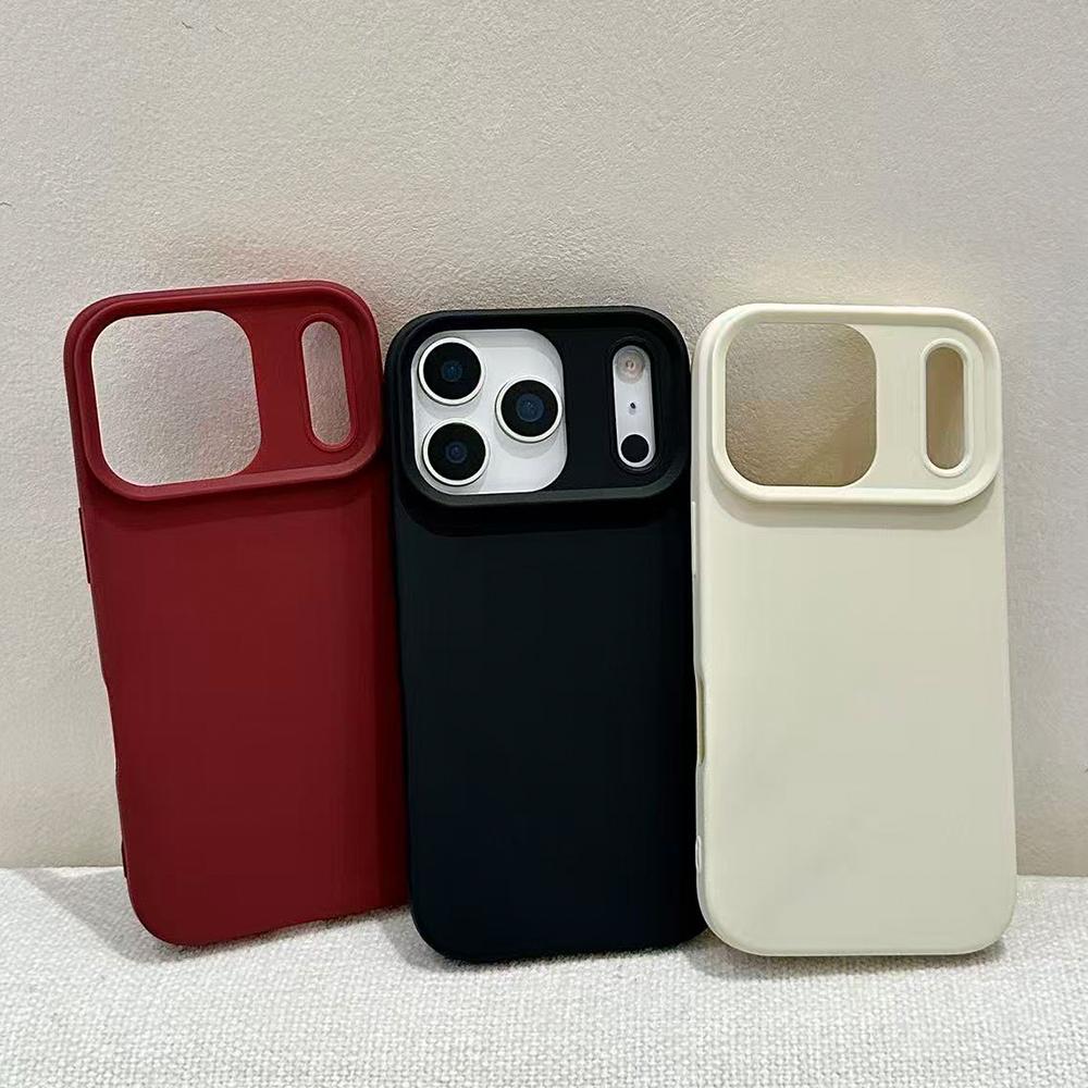 Colorful matte liquid silicon soft phone case for iphone 17 16 15 14 13 12 11 Pro Max Plus Air full shockproof back bumper cover