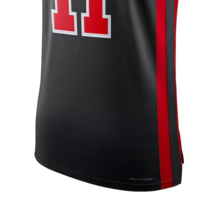 Nike Баскетбольная майка X NBA DeRozan Bulls 23-24 City Edition AU Player Version с вышивкой, мужская майка, черная DX8754-010