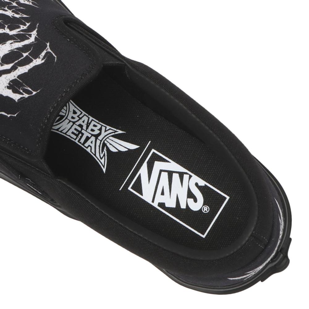 Vans Слипоны унисекс черные белые V98cf