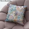 Floral Vintage Scroll Throw Pillow Covers Pattern Cushion Cover Suitable for Sofa Bedroom Car Pillow Cover