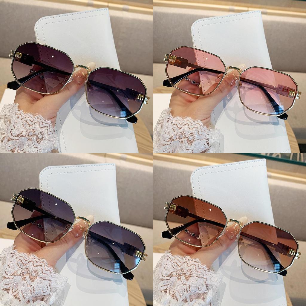 M House Polygon Sunglasses With Uv400 Protection For Fashion Casual And Travel