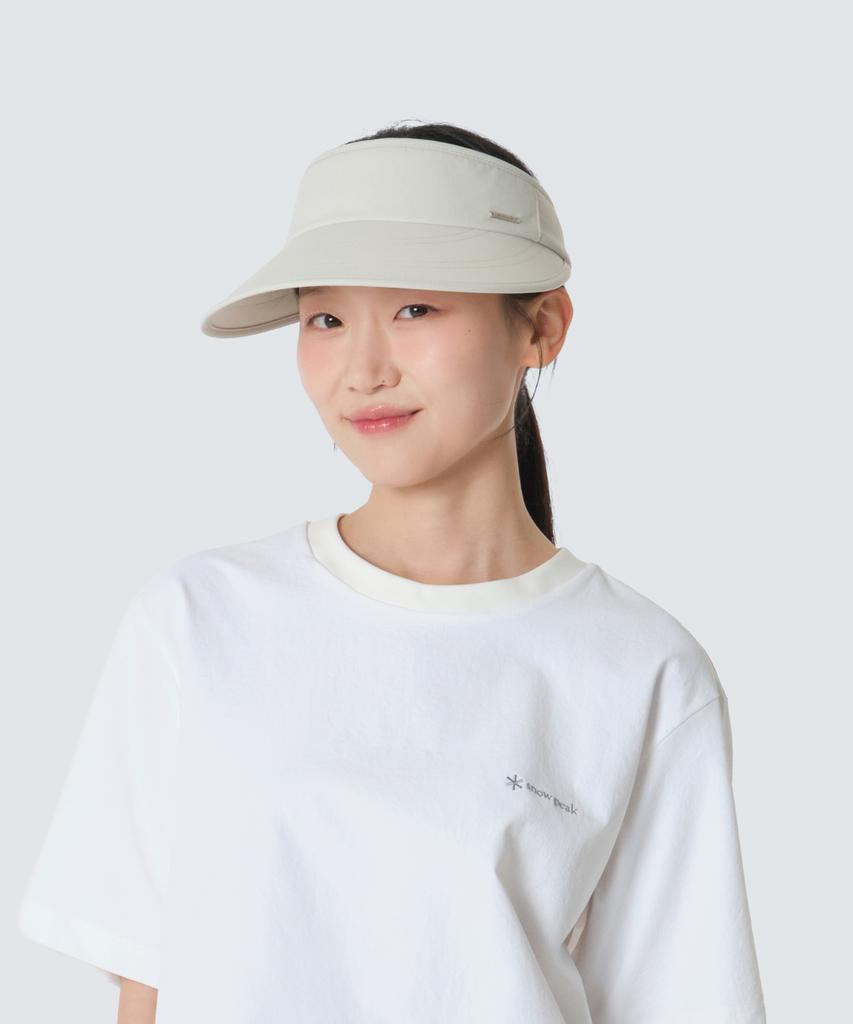 SNOWPEAK APPAREL Легкая Таслан Охлаждающая Женская Солнцезащитная Кепка (S26Mwfsc79) Светло-бежевый