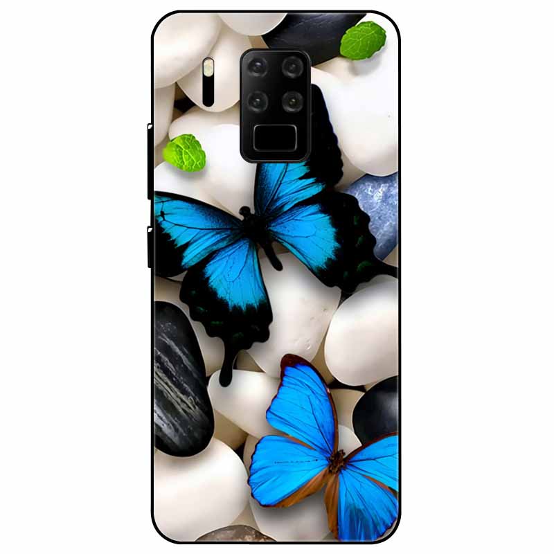 Для OUKITEL C18 Pro C21 C21Pro Чехол Силиконовый Черный Мягкий Защитный Funda Capa для OUKITEL C21 Pro C18 Pro Чехол TPU Мультяшный Чехол