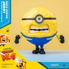 Minions Despicable Me 4 Inch Mega Jerry Action Figure with Rotating Body and 3 Interchangeable Expressions Minion Model Gift for Kids Ages 8 and Up