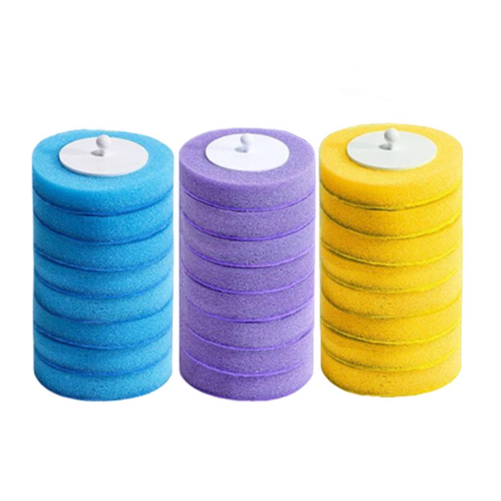 Насадки для туалетной щетки с моющим средством, смываемая насадка для туалетной щетки, набор сменных насадок для гигиенической уборки ванной комнаты