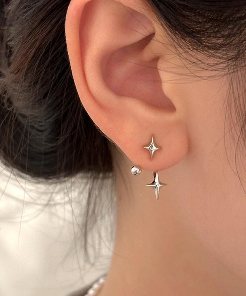 Серебряные серьги Хейты Серовой