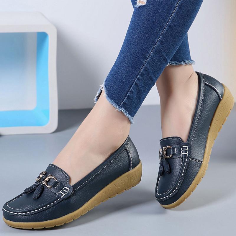 Fashion Women Shoes Women Sports Shoes With Low Heels Loafers Slip On Casual Sneaker Zapatos Mujer White Shoes Female Sneakers Tennis