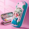Double-layer Pen Box 3D Pen Bag Portable Stationery Organizer  Girls Boys