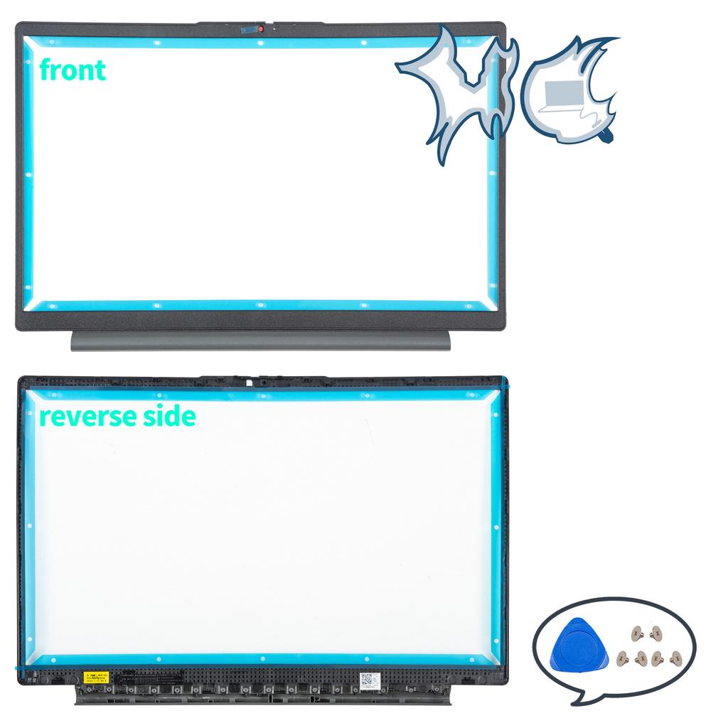 New For IdeaPad 3 15ITL6 15ADA6 15ALC6 2021 Plastic LCD Back Cover/Front Bezel/keyboard/Palmrest/Hinges/Bottom Case HS560 15.6in