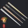 304 Stainless Steel Engraving Japanese Chinese Kitchen Supplies Flatware Tableware Chopsticks