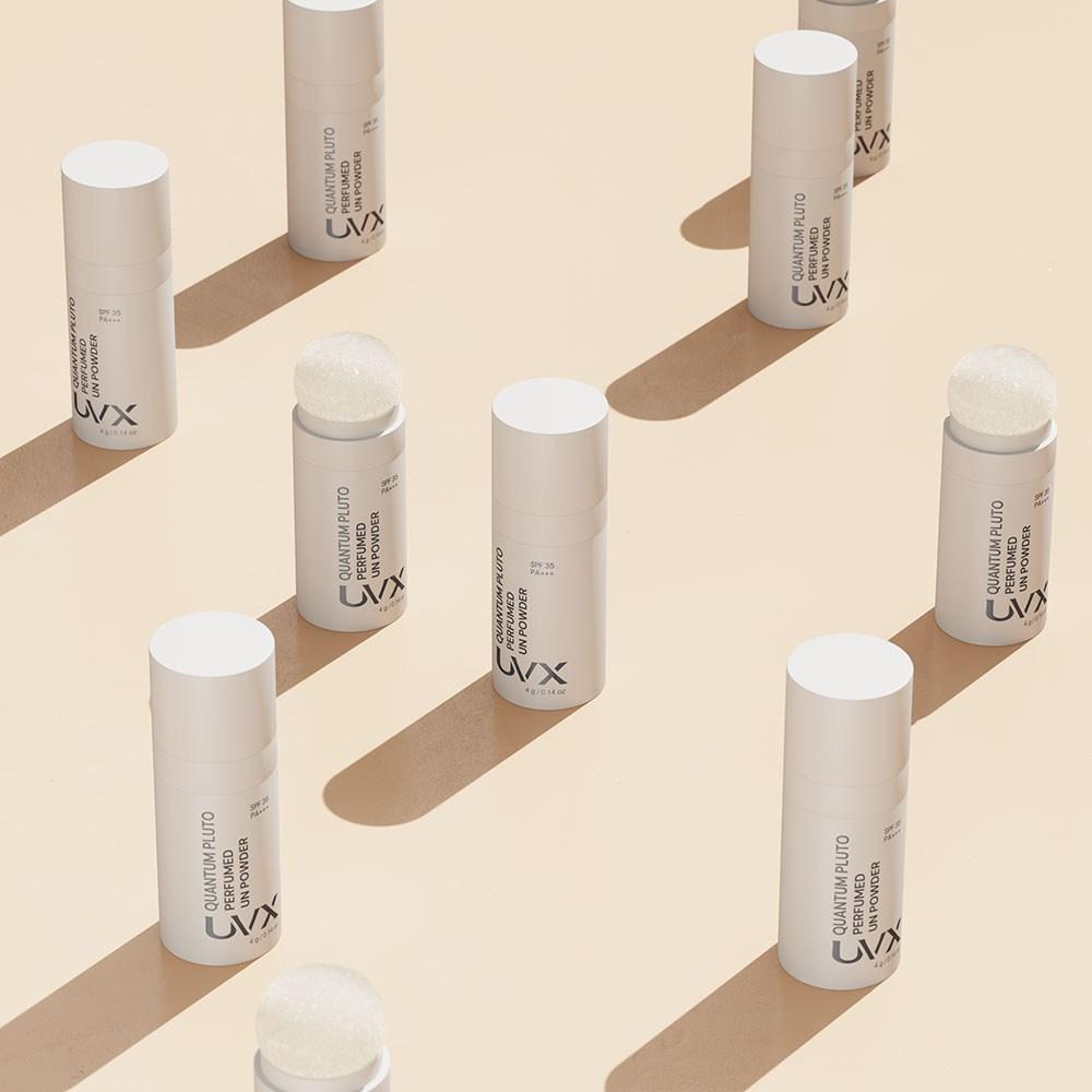 UVX Quantum Pluto Perfume UV Protection Sun Powder 4g, 1 Piece
