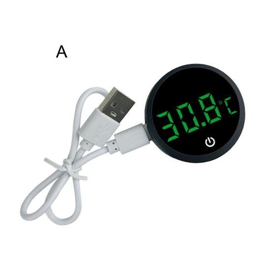 Цифровой термометр для аквариума со светодиодным дисплеем, беспроводной термометр для аквариума с наклейкой, измерение температуры воды в террариуме