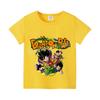 Футболка Dragon Ball Z с Гоку Мультяшные Аниме Фигурки Короткий Рукав Повседневная Детская Футболка Y2K Круглый Вырез Топ Мальчик Лето Детская Одежда Подарок