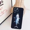 Чехол Синий тунец Для iPhone 11 12 13 14 16 15 Pro Max Mini X XS Max XR Plus Чехол Coque