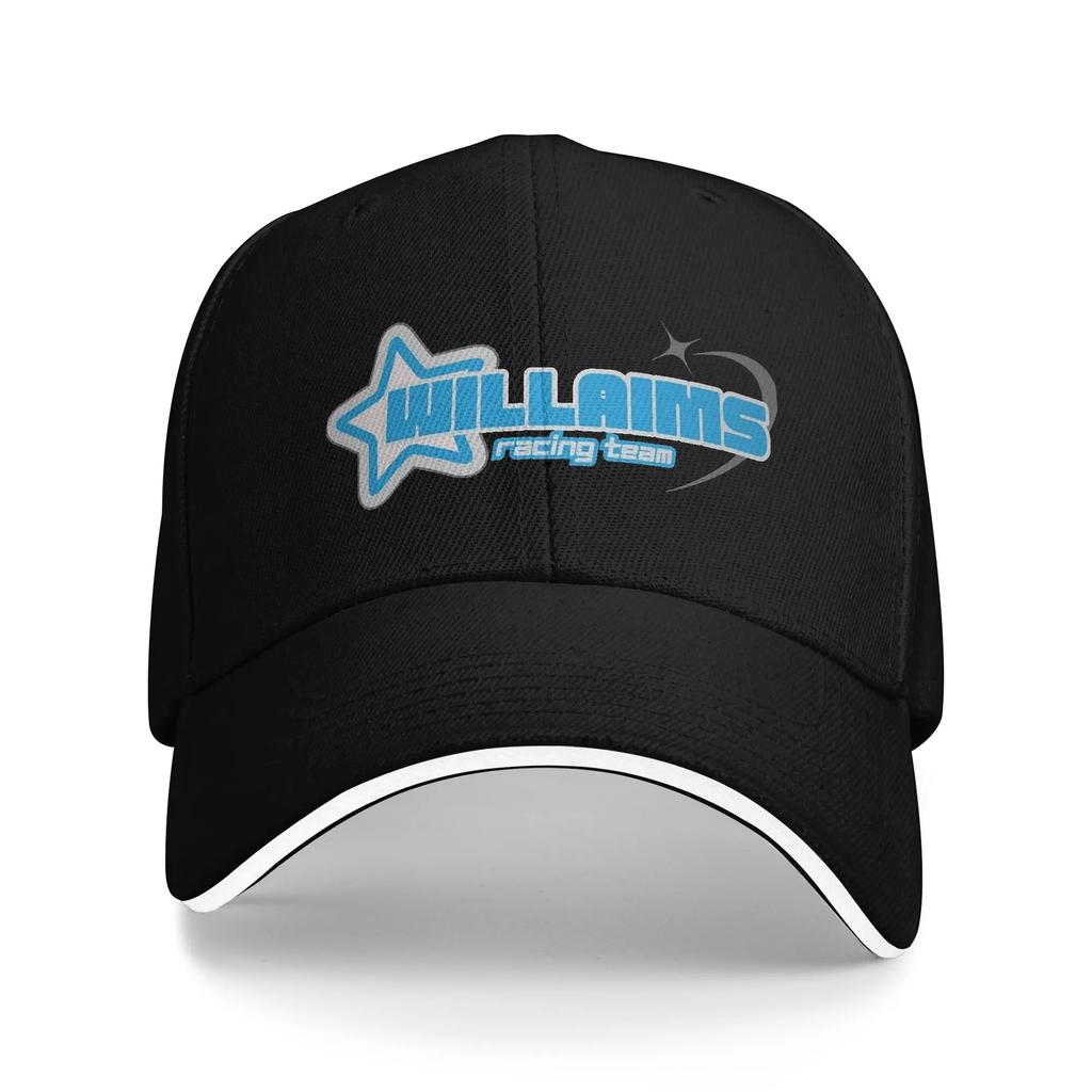 Williams Racing  Merch Unisex Baseball Caps  Trucker Hat Retro Daily Headwear Adjustable Snapback Hat