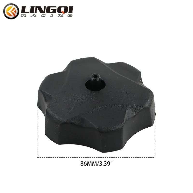 LINGQI RACING Plastic Fuel Tank Cover Accessories Oil Tanks Lid For 50cc 70cc 90cc 110cc Dirt Pit Bike Off Road Motocross