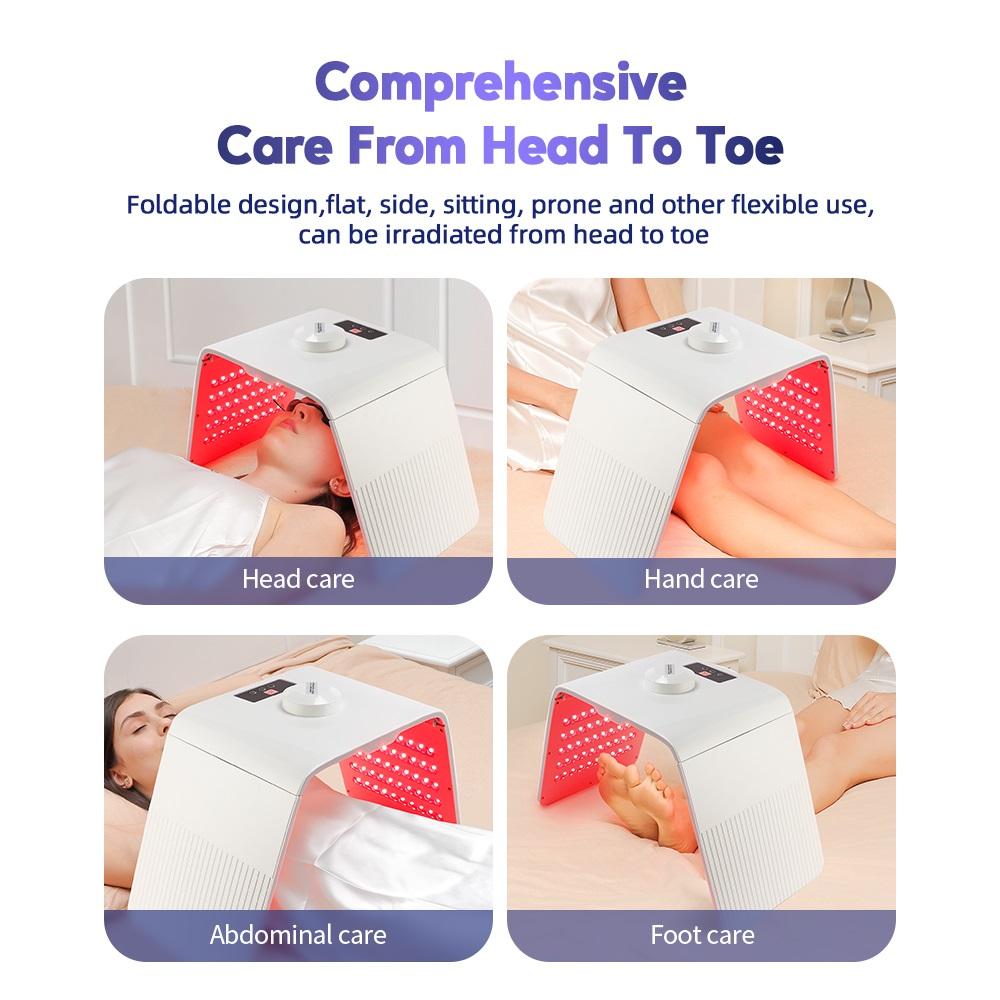 7 цветов светодиодный фотонный аппарат увлажняющий кожу лица увлажнитель нано спрей светодиодный аппарат для лица СПА-маска для тела уход за кожей