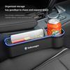 LED Light Car Seat Gap Storage  Box For VW Golf Amarok Phaeton GTI Passat Car Interior Storage Pocket Case Cup Holder keychain