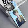 Чехол для телефона I-Izuku M-Midoriya M-MHA Цветной Серебристый Задний для IPhone 17 16 15 14 13 12 11 Plus Pro Max Plus