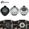 Motorcycle Fuel Tank Cap Oil Gas Caps with Clock For Harley Sporster XL 883 1200 Softail Fatboy Touring Glide Road King