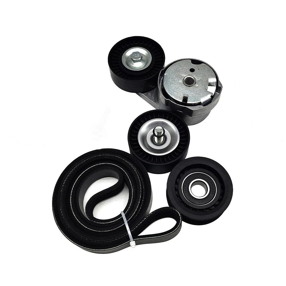 Engine Parts Drive Idler Pulley Serpentine Belt Tensioner Kit Fit 3.6 L V6 Gas For 11-19 CHRYSLER 200 DODGE JEEP RAM VOLKSWAGEN