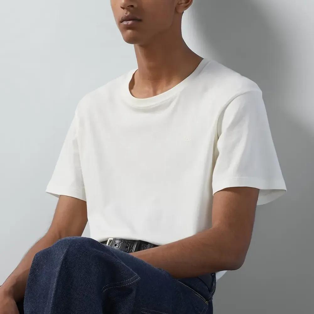 GUCCI T-Shirts Men's White Crew Neck Moderate (Unisex) T-Shirts 548334 XJEJF 9088