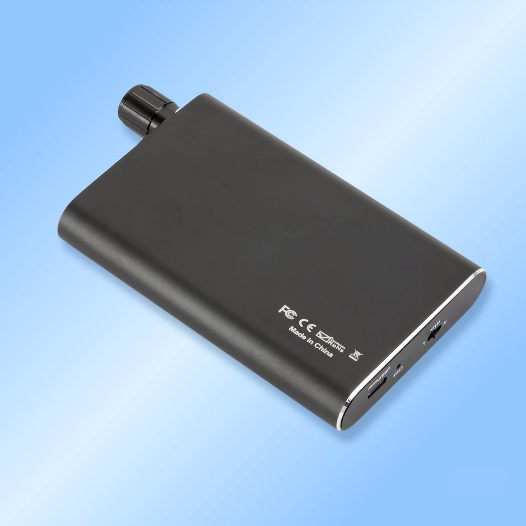 Портативный усилитель для наушников, мощный бас без малошумного HiFi-наушника, регулировка звука AUX