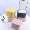 PU Leather Earring Storage Case with Small Pouches Jewelry Packing Bag Simple Jewelry Box  Ring