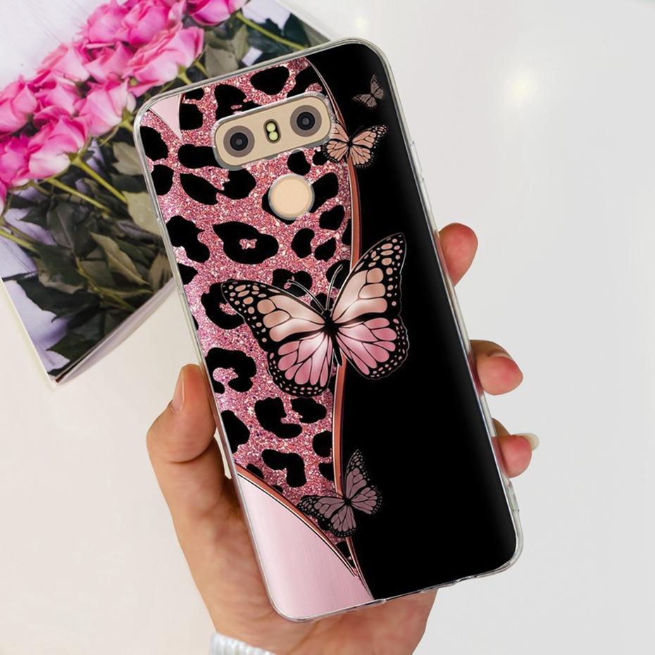 Красивый Расписной Чехол Для LG G6 G6+ H870 LS993 VS988 LGM-G600L Мягкий Силиконовый ТПУ Задняя Крышка Для LG G6 Plus G6plus Чехлы Для Телефона