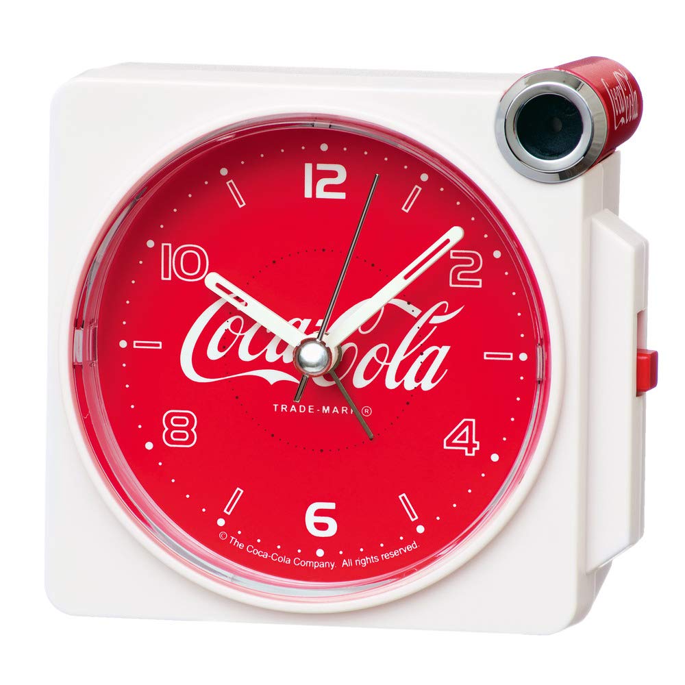 Seiko Часы Будильник Настольные Часы Аналоговые RAIDEN AC607A Coca-Cola Coca-Cola