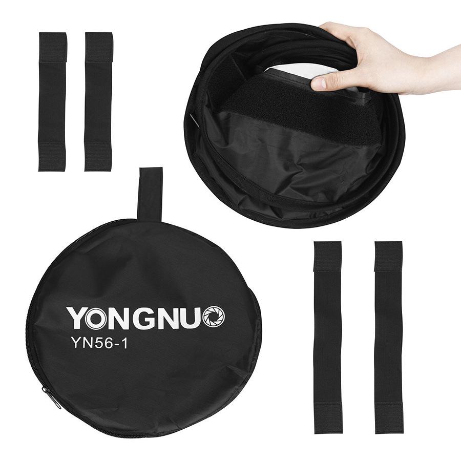 Светодиодный заполняющий свет YONGNUO YN600/YN900 со складным портативным софтбоксом YN56-1