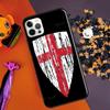 Герб Тамплиеров Для iPhone 13 12 mini 11 Pro Max Чехол Для iPhone XR X XS Max 6S 7 8 Plus SE 2020 Coque