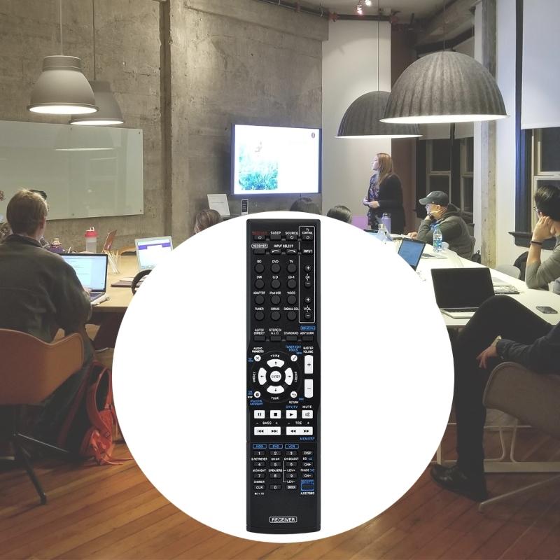 Обновленный пульт дистанционного управления AXD7583 на замену для Pioneer VSX-920 VSX-820-K Контроллер Обновленный чип Не требуется программирование Пульт