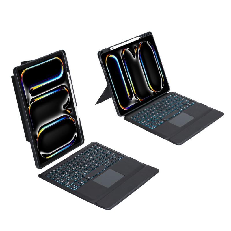 Bluetooth Keyboard Case IPad 11-inch Air 6 Rotatable Split Backlight Touchpad
