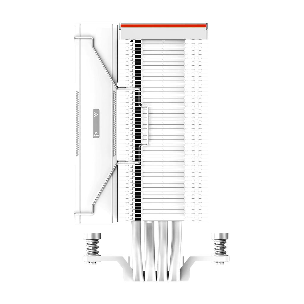 PCCOOLER RZ400 V2 CPU Cooler 230W TDP CPU Air Cooler Single Tower 4 Heatpipe CPU Cooling CPU Air Cooler F5 R120 120mm Fan PWM Quiet CFM Strong Air