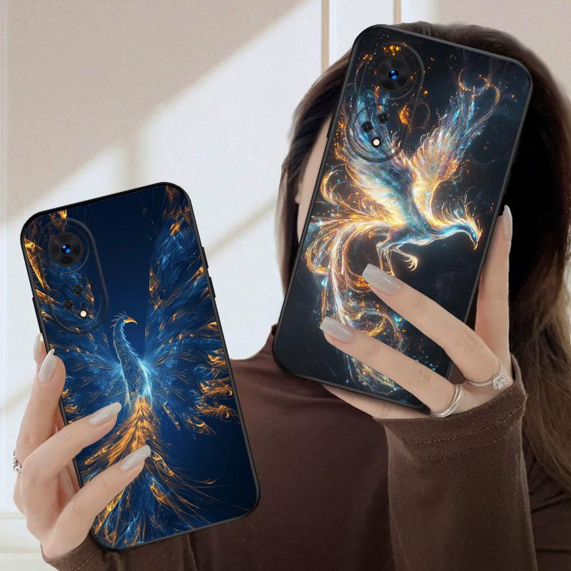 Мультяшный Феникс Для Oppo A98 54s 17 96 40 60 80 58 79 74 Reno 10 4Z 5G 5 Lite Find X 2 3 8 Pro 13 12 силиконовый мягкий чехол для телефона