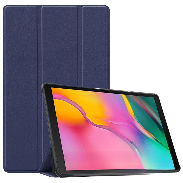 Для планшета Galaxy 20 Tab S6 10.5 T860 - защитный чехол T865 Кожаный чехол-книжка с тремя сгибами