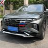Front Center Grille Grill Cover Trim For Hyundai Tucson    2024 Car Racing Bumper Grills ert Trims Accessories