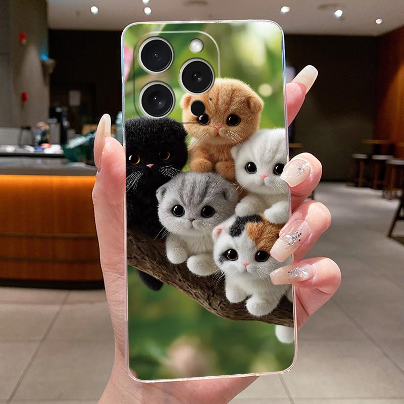 Чехол для iPhone 16 Plus 16pro 16promax Чехол Эстетичный Милый Крутой Мальчики Девочки Прозрачный Чехол для Телефона Для iPhone 16 Pro Max Чехол
