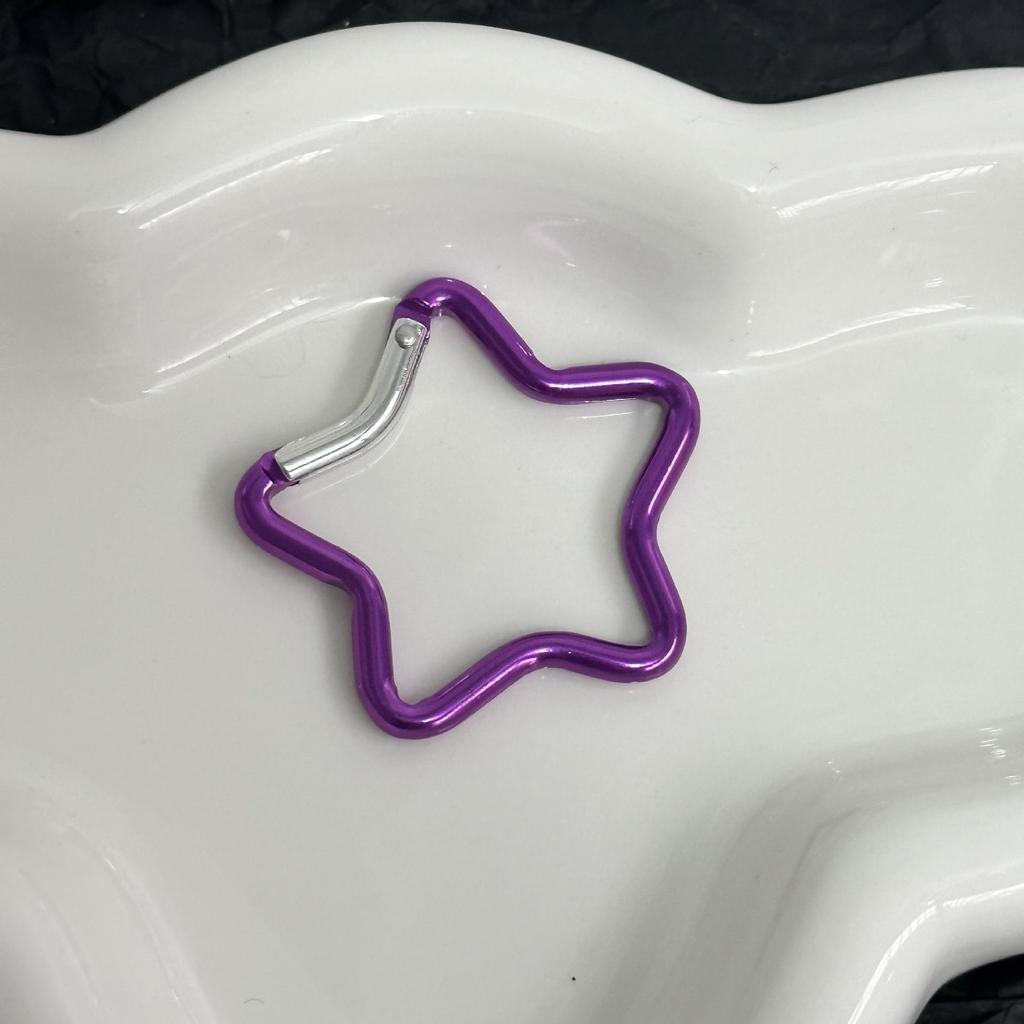 Красочный брелок-подвеска для сумки в стиле Miu, карабин, кольцо для ключей, пружинный крючок, ювелирный аксессуар