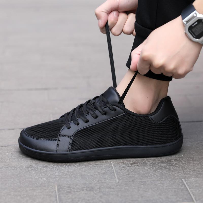 Легкая дышащая уличная обувь для ходьбы Минималистичные кроссовки с широким носком Повседневные кроссовки Обувь для тренировок в зале Спортивная обувь Нескользящая