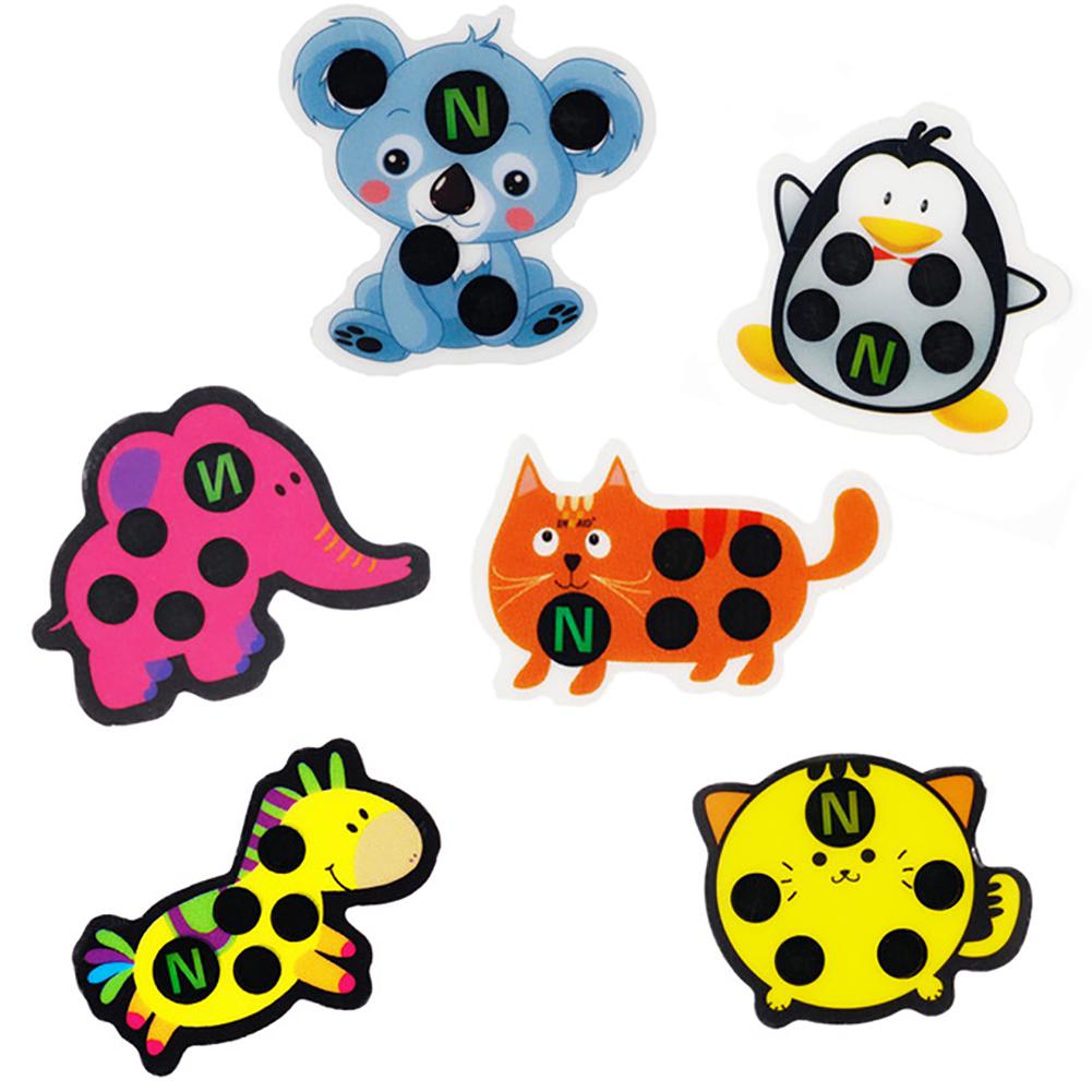 Детский медведь, милый ЖК-дисплей с изображением животных, датчик температуры на лбу и теле, детские термометры