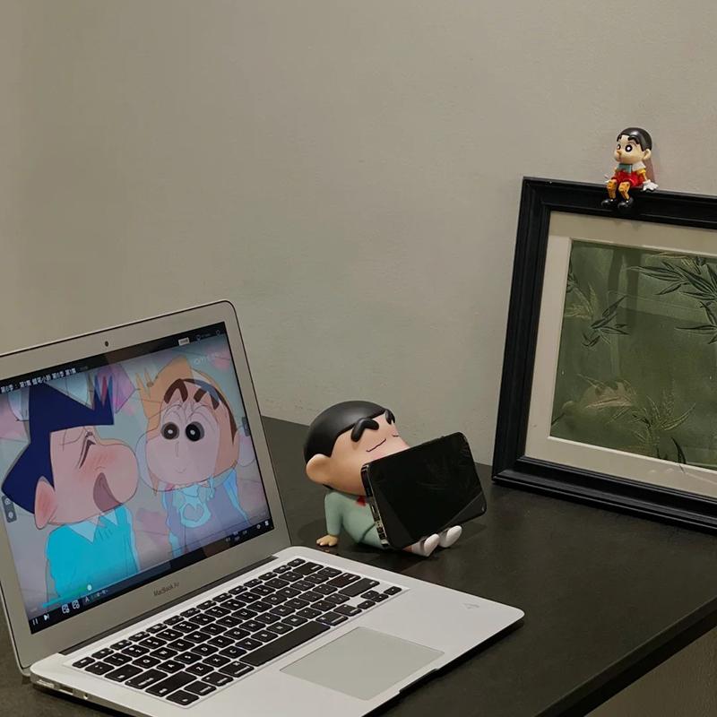 1Pc Table Stand For Pad Samsung Ip Holder Bracket Crayon Shin Chan Universal Desk Mobile Phone Holder Mount Stand