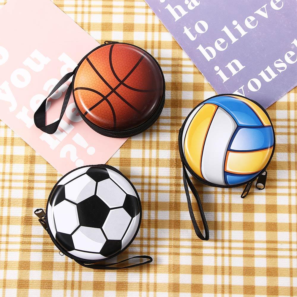 Children's Gift Outdoor Volleyball Football Wallet Running Bag Coin Purse Headset Bag Small Purse