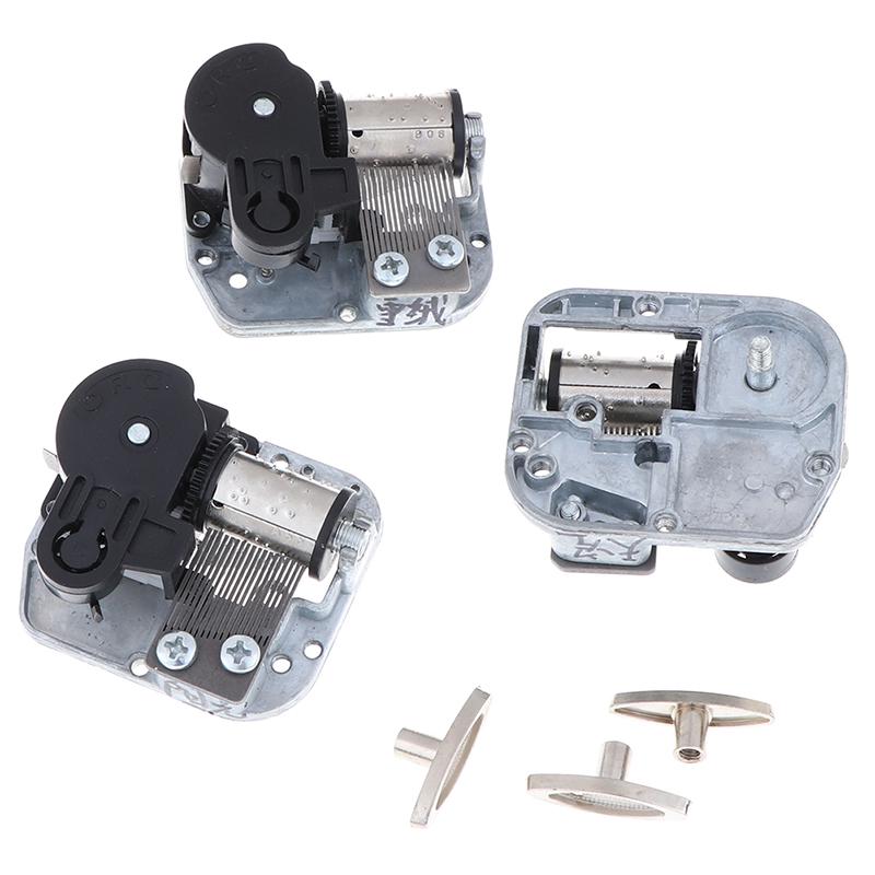 Механическая музыкальная шкатулка Windup DIY Sankyo с музыкальным механизмом + ключ