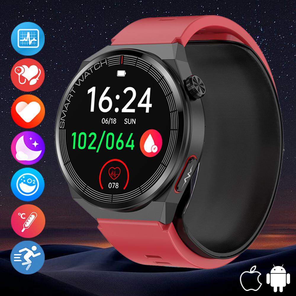 SACOSDING Smart Watch ECG Electrocardiogram Airbag Pump Airbag Blood Pressure Blood Oxygen Health Monitoring Smartwatch Fitness Tracker